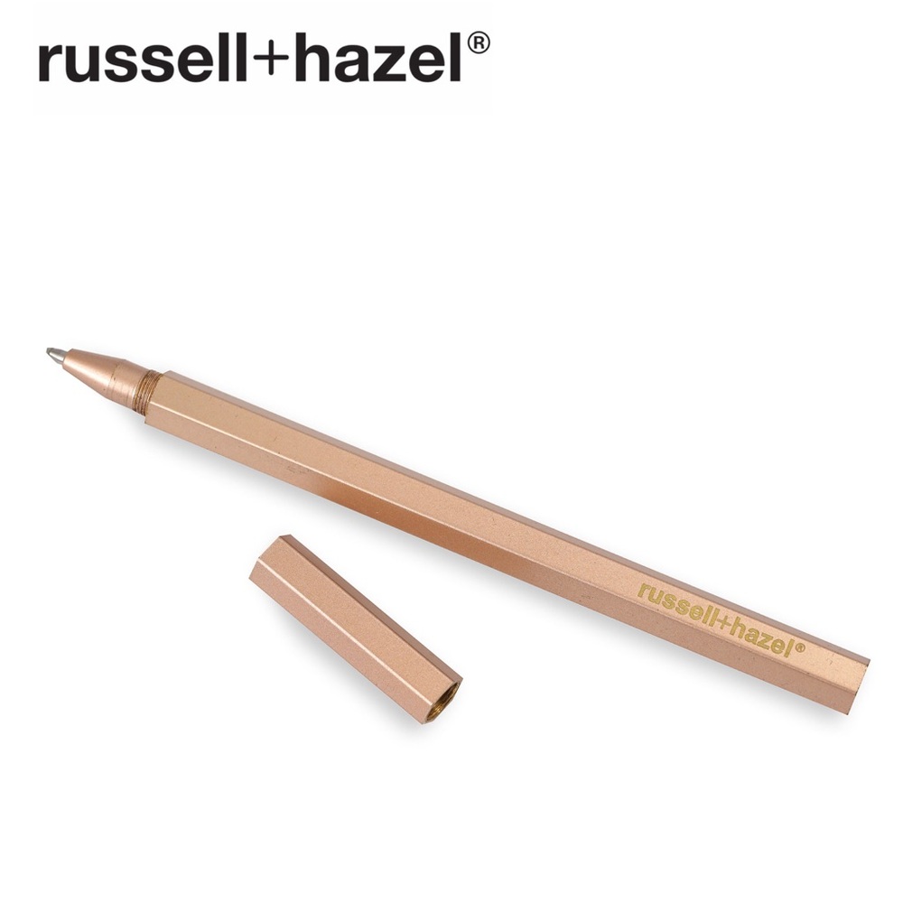 Russell+Hazel Rose Gold Rollerball Pen